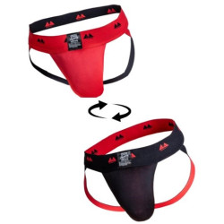 MM Edition Jockstrap Jockstrap Rev2 Noir Rouge